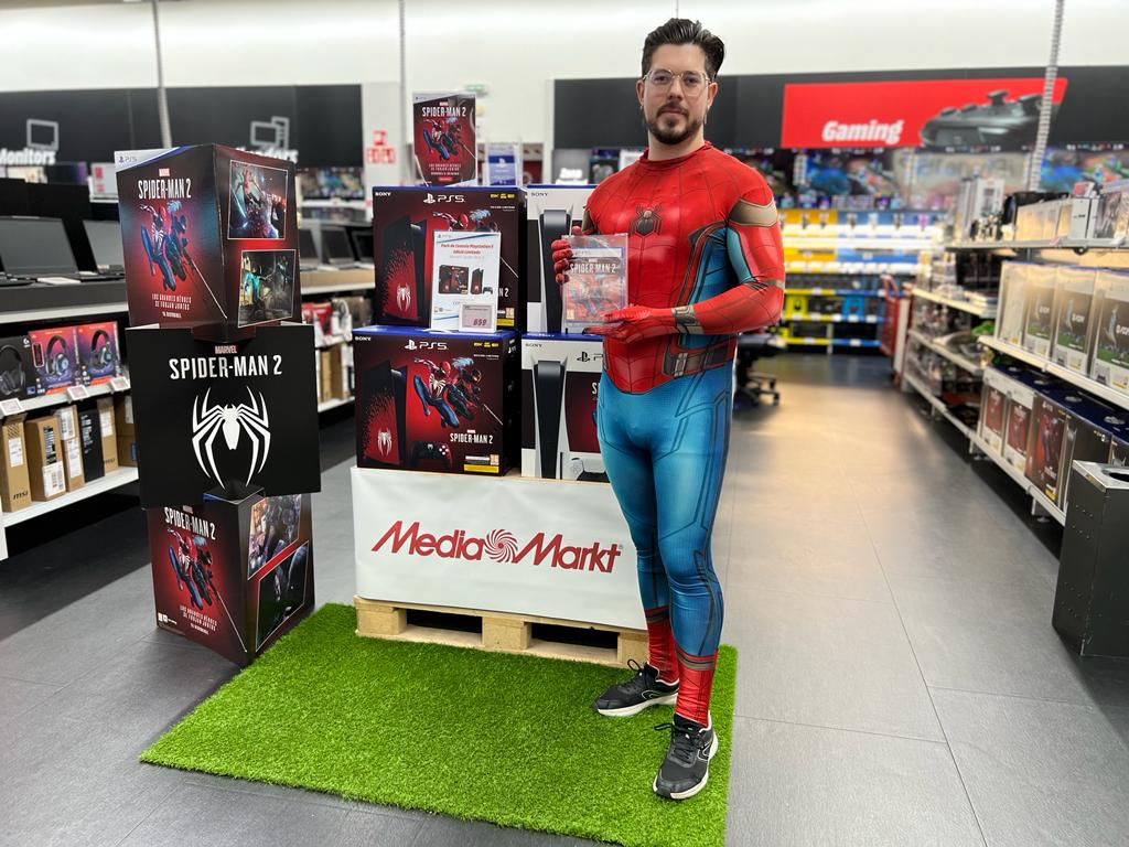 MediaMarktGames's tweet photo. Siguen llegando Spider-Man a todas nuestras tiendas 🕸️ En breve se agotarán 😱 https://t.co/I3X8tPJTiS