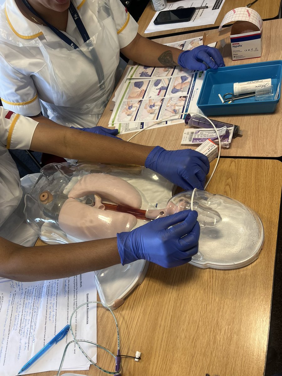 NAHID YOUNIS (@nahid_younis) on Twitter photo Clinical Skills this week, first time teaching Nasogastric Tube Feeding & Assessing samples via Bristol Stool Chart, good job I didn’t have breakfast as I would have required one of the sick bowls after seeing the samples 🤣🤣
#LifeofaLecturer <a href="/BCUAdultNursing/">BCU Adult Nursing</a> <a href="/BCUHELS/">BCU HELS</a> <a href="/fatfetus/">lesley handyside💙</a> Clinical Skills this week, first time teaching Nasogastric Tube Feeding & Assessing samples via Bristol Stool Chart, good job I didn’t have breakfast as I would have required one of the sick bowls after seeing the samples 🤣🤣
#LifeofaLecturer <a href="/BCUAdultNursing/">BCU Adult Nursing</a> <a href="/BCUHELS/">BCU HELS</a> <a href="/fatfetus/">lesley handyside💙</a>