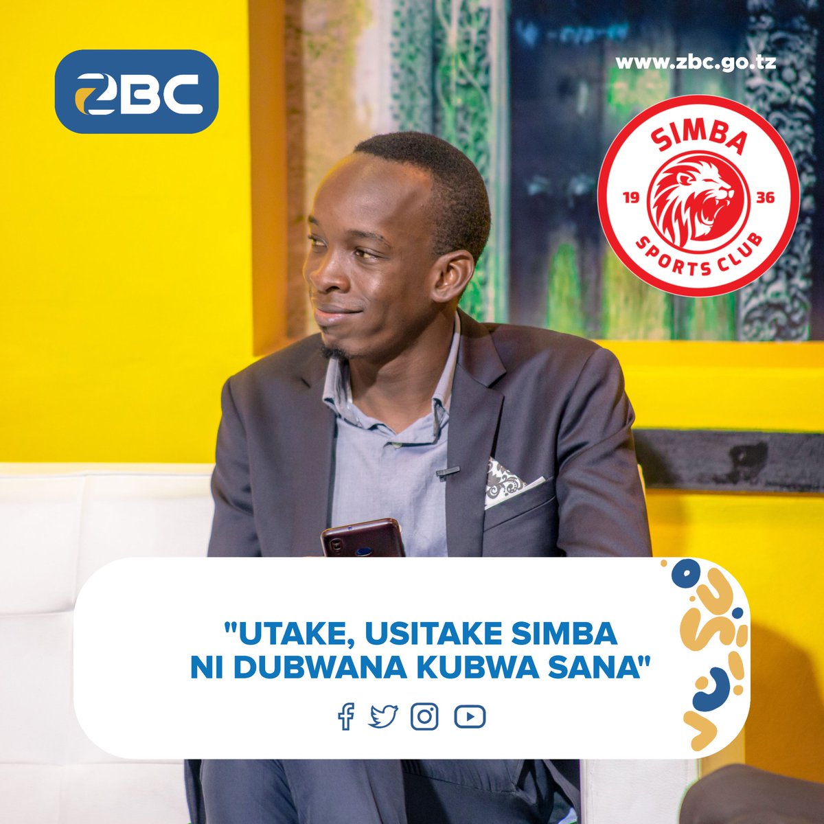 "Leo ni siku ambayo Simba wana jambo lao na ni siku kubwa sana hivyo kuna mambo ambayo yanakuwa yanakaa pembeni hata kama ni ya muhimu, unajua hata kama harusi itaangukia kwenye birthday, basi birthday itatupwa mbele ili harusi ichukue nafasi yake, leo tunaweka vitu vyote vya