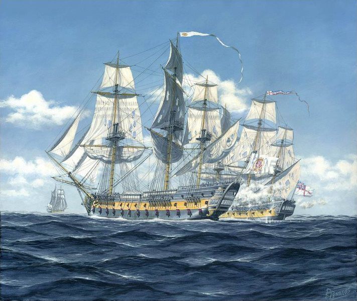 Guille_Nicieza's tweet photo. Tal día como hoy, 20 de octubre de 1782, frente al cabo Espartel, la escuadra hispanofrancesa de Luis de Córdova alcanzaba y combatía contra la británica de Richard Howe. En igualdad de condiciones, los británicos tuvieron que ponerse en fuga, dándose el resultado por dudoso. https://t.co/NGq4UJuAC3