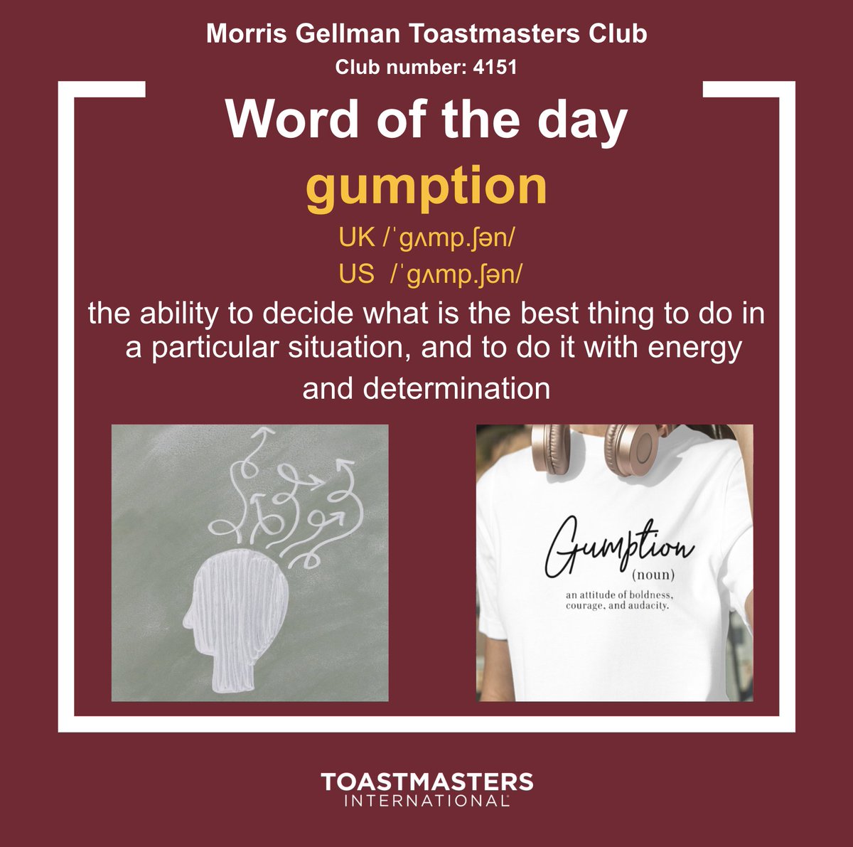 ToastmastersMG's tweet photo. #toastmastersargentina #wordoftheday #toastmastersbuenosaires #buenosaires #buenosairesargentina #buenosairesprovincia #buenosairesquerido #buenosairescapital #caba #ingles #inglesonline #inglesparanegocios #toastmasters #toastmastersclub #toastmasters_club #toastmastersonline https://t.co/3gwdxtXgnm