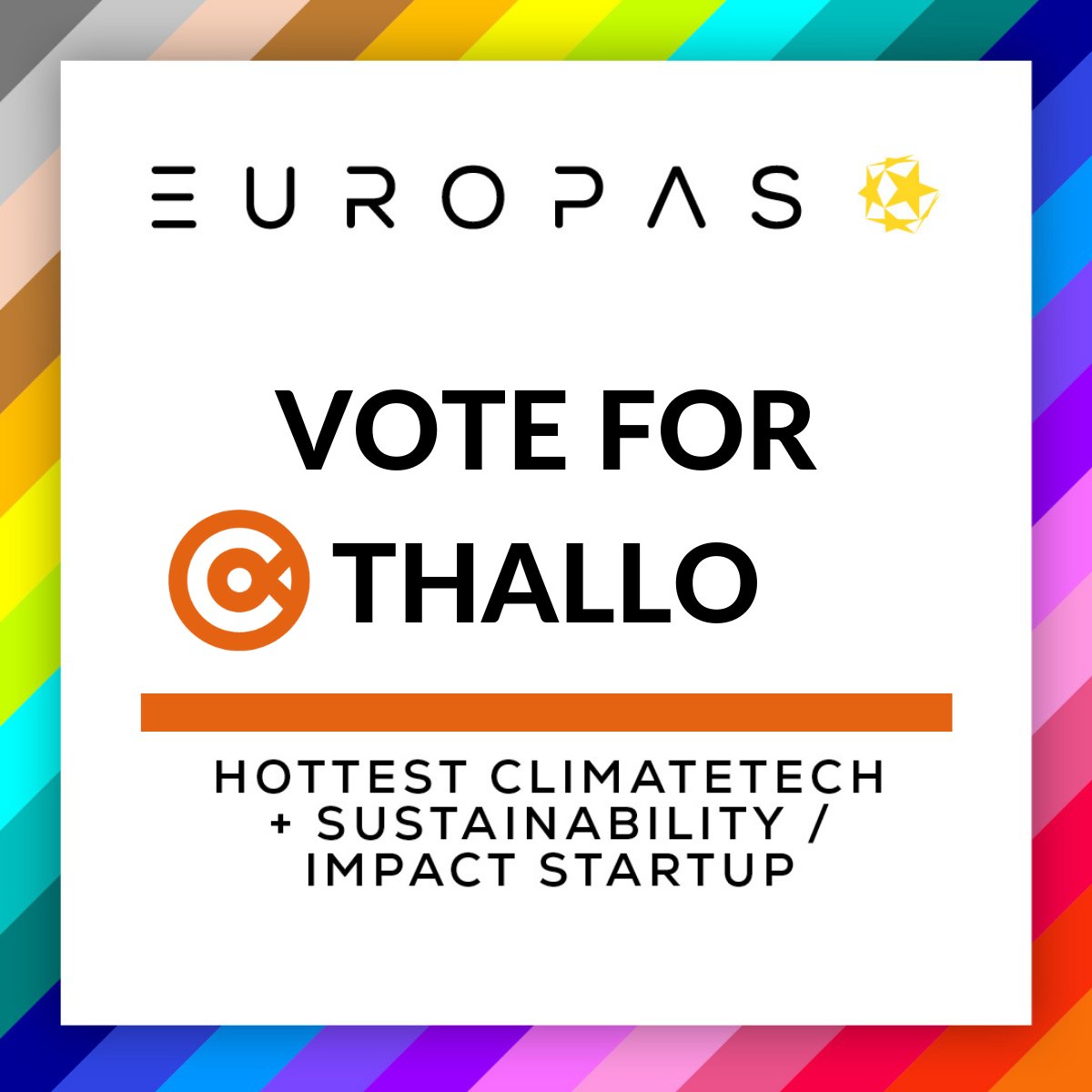It's official: #Thallo has been nominated as hottest #climatetech startup <a href="/TheEuropas/">The Europas</a> Awards! 🔥

🗳 Now we need your help: take 60 seconds to vote for us today!

Link: lnkd.in/egUuxDCF
(You can choose "skip to end" after you vote for our category)