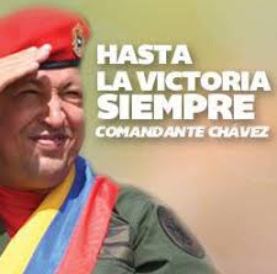 Buen día con alegría 💃🕺 mis queridos Chavistas de 🇻🇪 y el 🌎.

Ajá! Llegó el viernes y el cuerpo lo sabe, sabe que vamos a trabajar porque somos gente de bien. A disfrutar el día pues, SEAMOS FELICES 🥳!

Les dejo ☕ 😘 y 🤗 para todos. Pa' los Escuálidos NO.
#SomosLosDeChávez