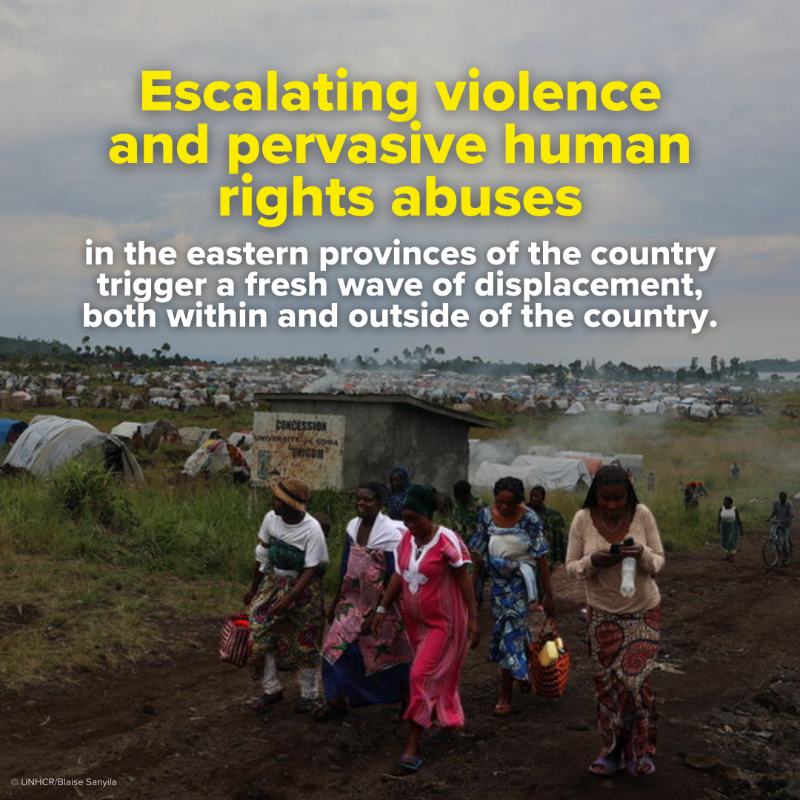 Refugees's tweet photo. The crisis in DR Congo may not make the headlines, but the Congolese need and deserve the world’s attention.

Here’s what’s been happening in the country.