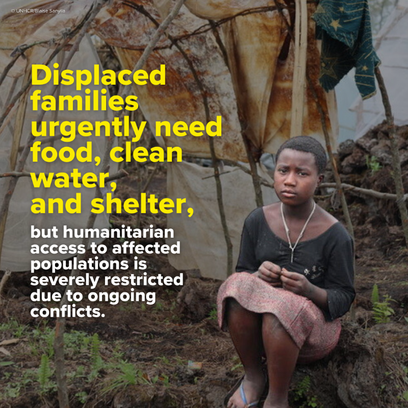 Refugees's tweet photo. The crisis in DR Congo may not make the headlines, but the Congolese need and deserve the world’s attention.

Here’s what’s been happening in the country.