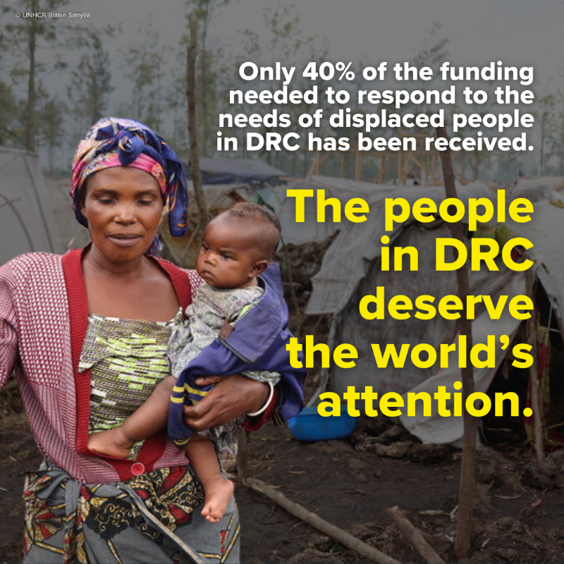 Refugees's tweet photo. The crisis in DR Congo may not make the headlines, but the Congolese need and deserve the world’s attention.

Here’s what’s been happening in the country.