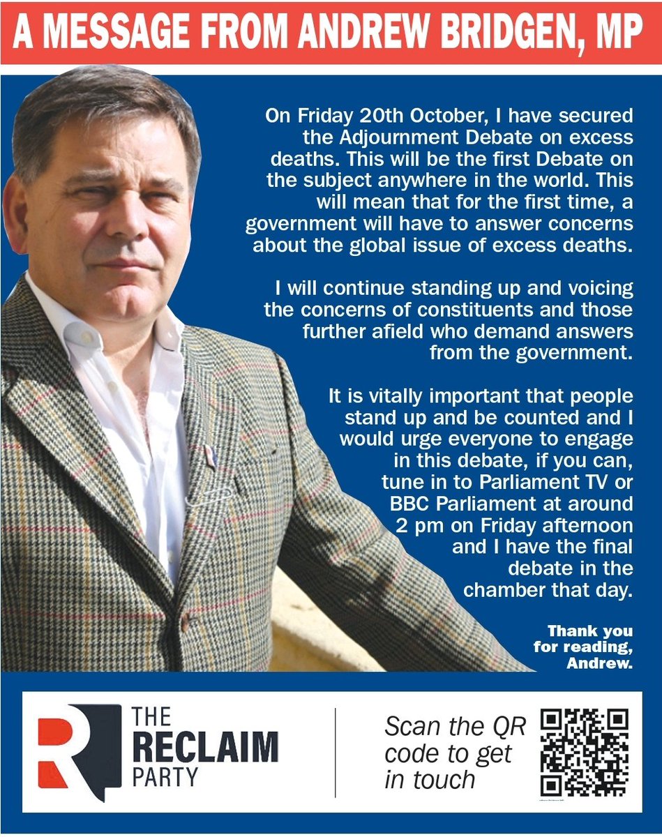 Andrew Bridgen tweet media