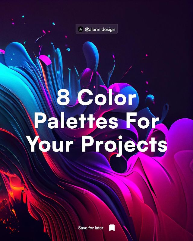 UI/UX Designers, here are 08 colour inspiration Palettes for your next UI design Projects. I trust you're having a great weekend!

Reposts are highly appreciated 💜