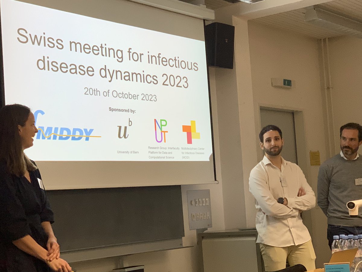 The new <a href="/SMIDDY_Info/">SMIDDY</a> relaunched 2023 <a href="/unibern/">Universität Bern</a> 

🇨🇭 #InfectiousDiseaseDynamics for all #COVID19 #genomics #HIV #OneHealth 

Super lineup
@ProfSamirBhatt Jacco Wallinga @C_Althaus <a href="/andrewazman/">andrew azman @andrewazman.bsky.social</a> <a href="/TanjaStadler_CH/">Tanja Stadler</a> <a href="/JosephLemaitre_/">Joseph Lemaitre</a> and more
