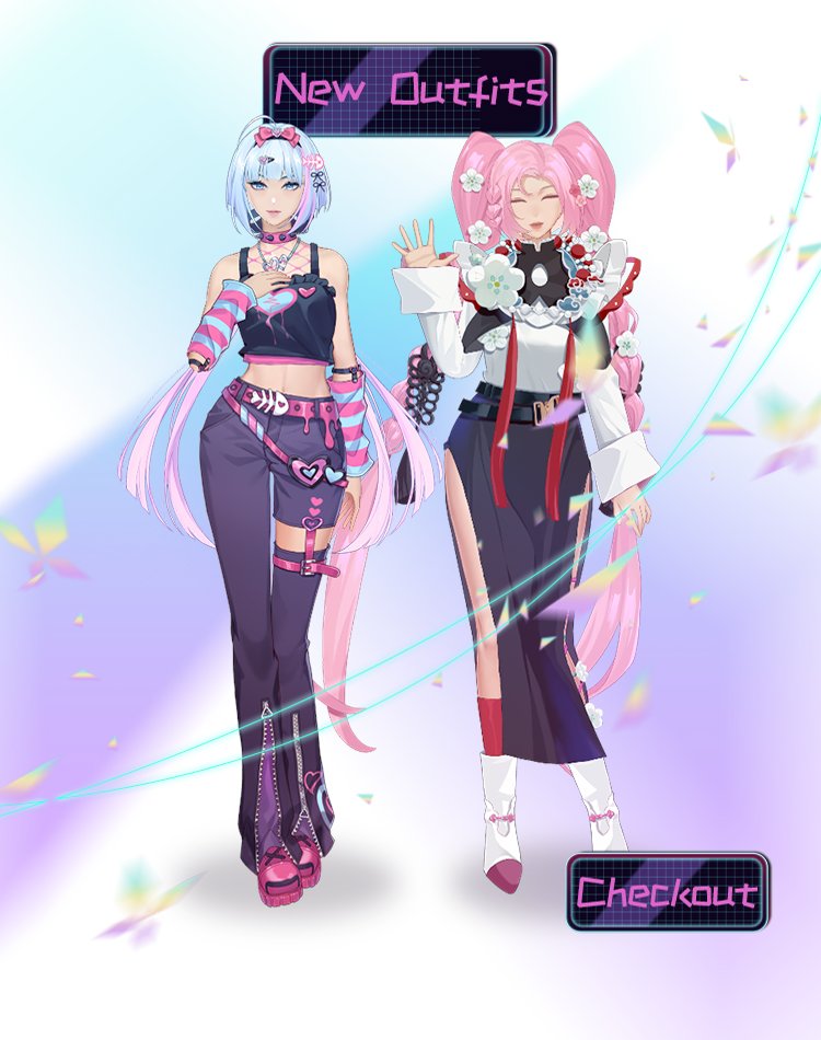 AvakumaOfficial's tweet photo. New outfits of the week!

Check it out at our app and find the new clothing to play with!

Enjoy!:3

#avakuma #oc #anime #comic #digitalart https://t.co/FG6jBonWjX