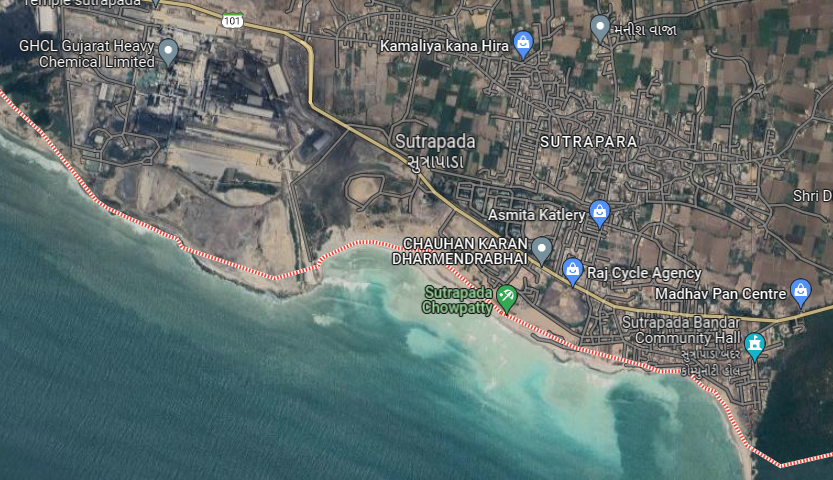 AhirAditya's tweet photo. The lush greenery of Mandvi, the beauty of the ocean, and the Sindhu River are treasures we must protect. Sadly, the activities at the Sutrapara plant have been causing harm to this precious environment. 🏞️😢 https://t.co/GZCjkRXQQ2