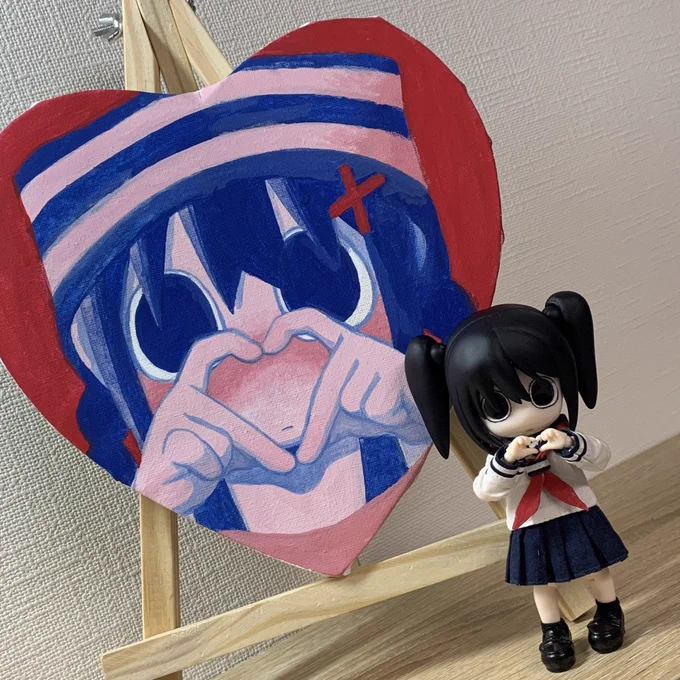 展示から知ってくださる方がいらっしゃるかもしれないので、過去に絵の具で描いたものいくつか載せときます