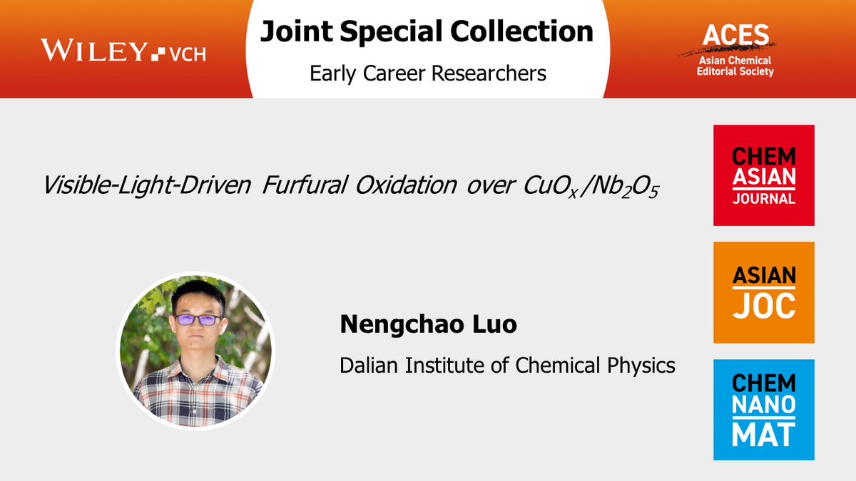Take a look at this nice contribution by Nengchao Luo and co-workers to the Early Career Researchers joint special collection! #ACESTalents onlinelibrary.wiley.com/doi/10.1002/as…