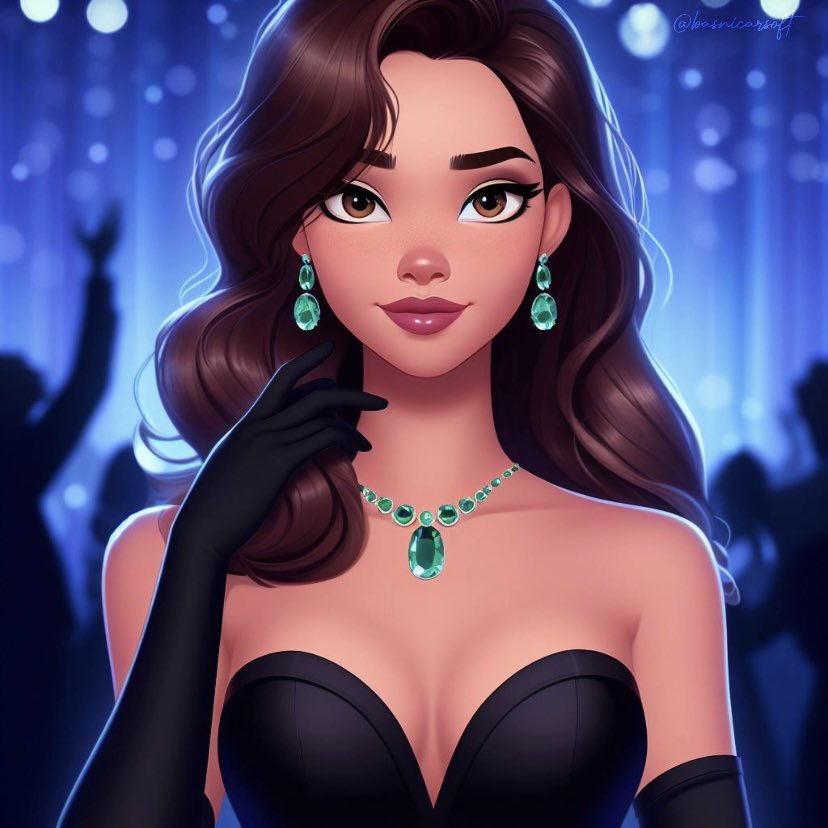 basnicarsoft's tweet photo. B A N D I D A   🖤   Disney princess version 
birthday girl edition ✨ https://t.co/UpsfMvxxT8