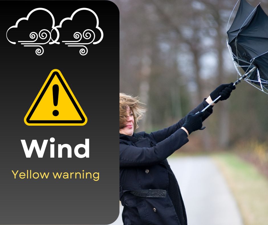 ⚠️ STORM BABET ⚠️
There are currently 2 yellow weather warnings in place for persistent and at times heavy rain as well as strong easterly winds which could lead to some disruption from today and into early Saturday.

More information and updates: orlo.uk/norVS