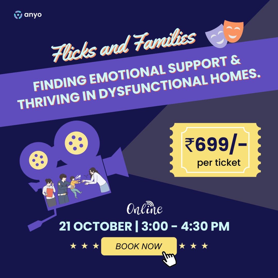 haripriyatalks's tweet photo. How can we gain the support and understanding of our family members?

🎯 By knowing the emotions at play 
🎯 By learning to communicate
🎯 By nurturing empathy for ourselves and others

A chance to know all of this from the lens of movies, guided by psychologists. https://t.co/jPAl1NHgjz