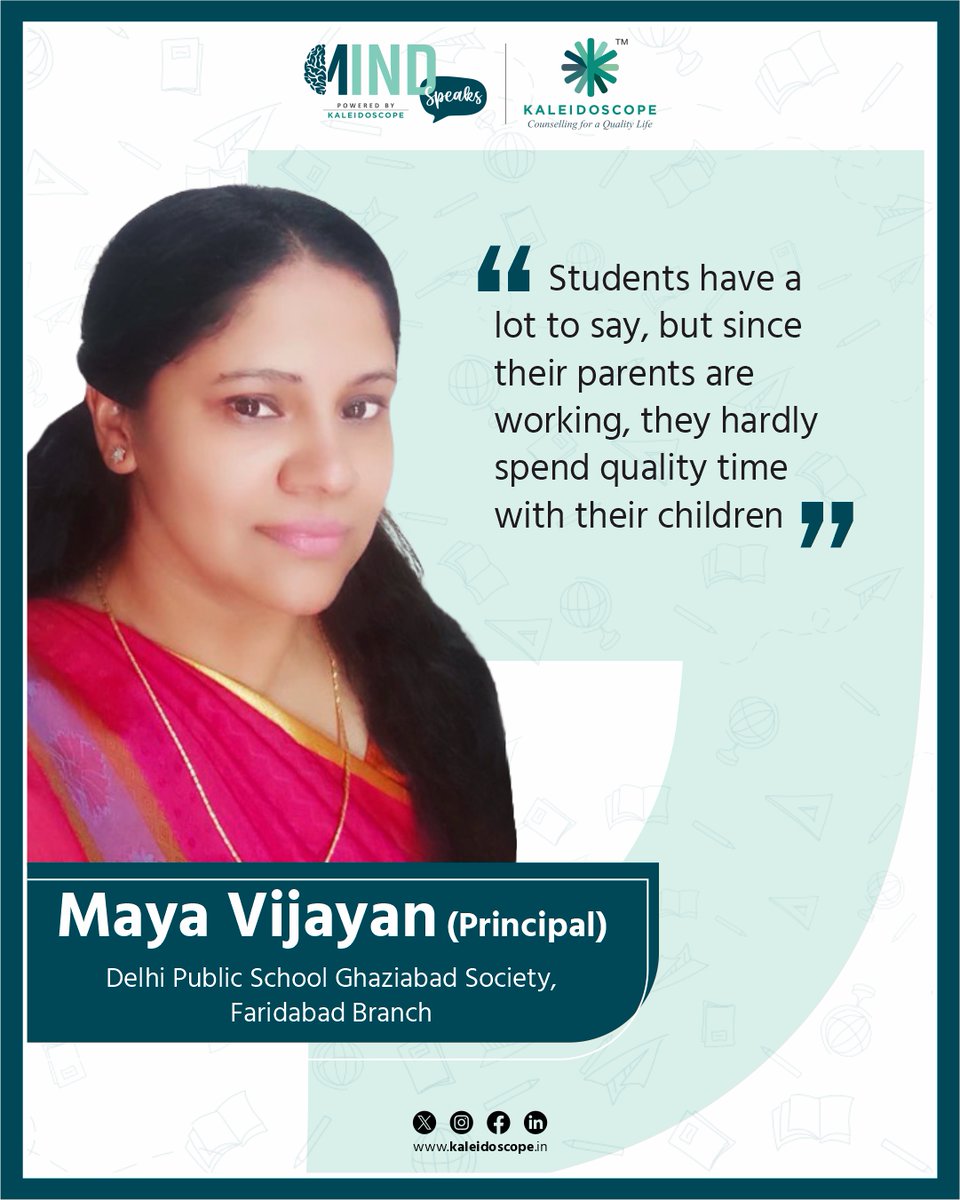 𝗧𝗵𝗮𝗻𝗸 𝘆𝗼𝘂 𝗠𝘀. 𝗠𝗮𝘆𝗮 𝗩𝗶𝗷𝗮𝘆𝗮𝗻  for your extensive and valuable insights shared during the Mindspeaks webinar. 

#Gratitude #MindSpeaks #InspiringInsights #EducatorsJourney #ChildDevelopment #ChildPsychology #CounselingWisdom #MindfulEducation #InsightfulTalks