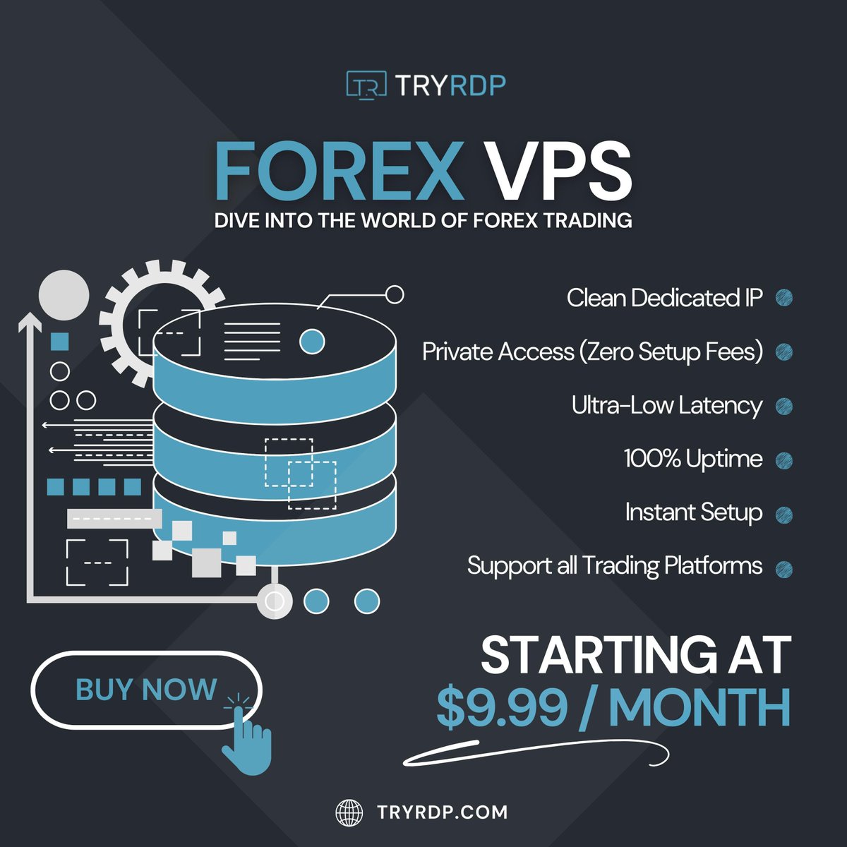 TryRDP's tweet photo. 📈 Boost your trading game with TryRDP's FOREX VPS! 💹💻

Starting at just $9.99/month, our dedicated Forex VPS service ensures ultra-fast, lag-free trading. 
👉 Click the link :https://t.co/xfro3R1l7o 👈 
#AdminRDP #CheapRDP #TryRDP #RDPServer  #BuyRDPOnline #AdminRDP #CheapRDP https://t.co/vELF5GRRGV