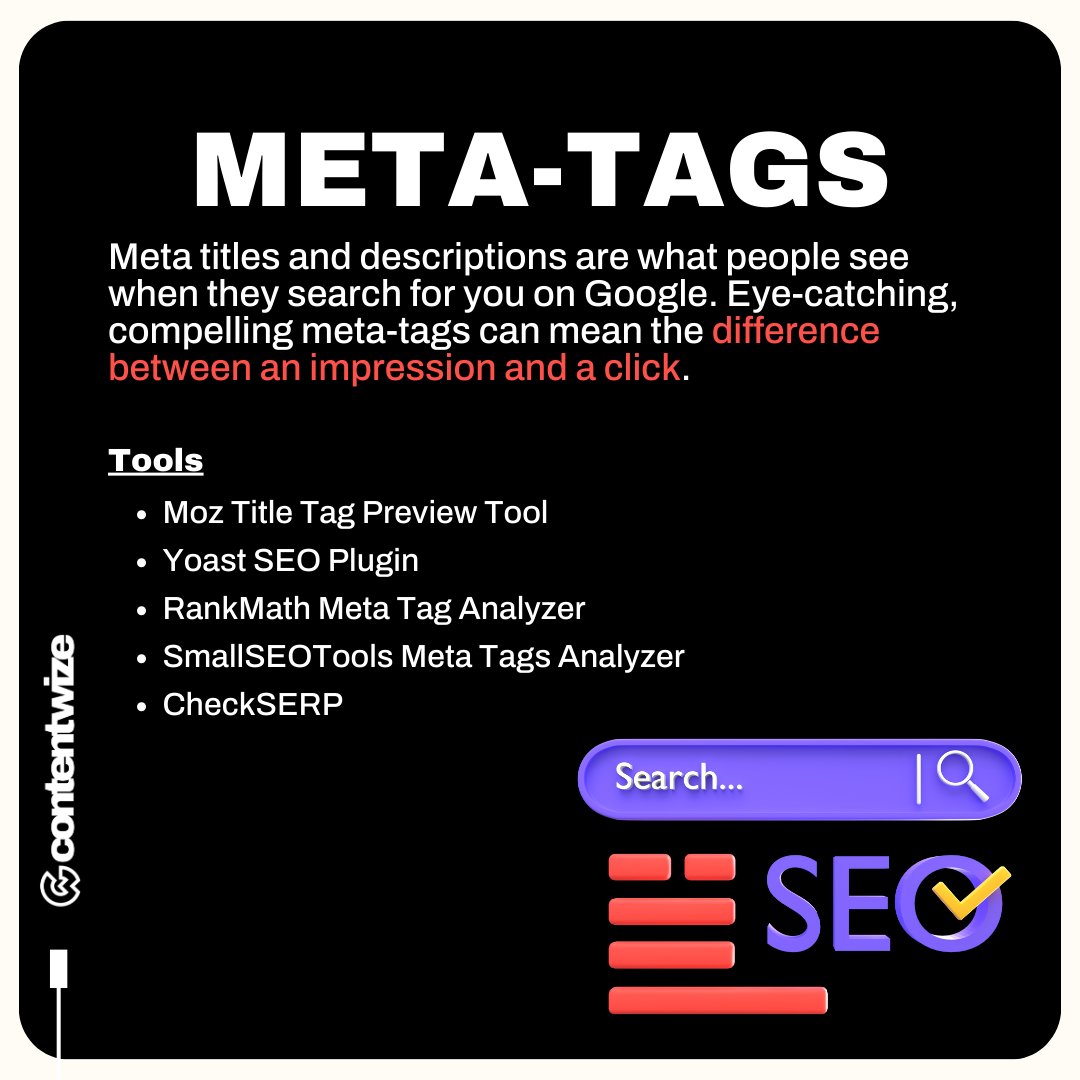 BeContentWize's tweet photo. Boost your website's SEO performance with this 10-Point On-Page SEO checklist!

Get all the tips: https://t.co/S2pI9MEkYK

#content #contentmarketing #marketing #SEO #SEOtips #Tips https://t.co/9o0vHn8sJK