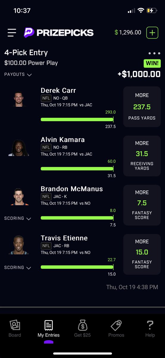malachi3200's tweet photo. @PrizePicks 💰📈 https://t.co/XyLxfN3kZP