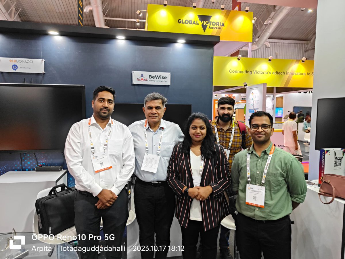 BewiseIn's tweet photo. Exciting news! BeWise attended @DIDAC INDIA, Oct 17-19 2023. Boosted our industry visibility. Expanded our network. More insights coming soon!
BeWise is dedicated to transforming education, and this experience has brought us closer to our mission. @AWSstartups @DidacIndia https://t.co/uo8b2OlPVS