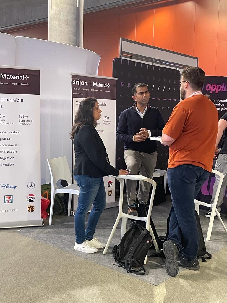 Srijan's tweet image. Live from Lille, France!
Looking to turbocharge your digital experience & take your business to new heights? Visit booth 17 at @DrupalConEur 2023, Lille & join the dialogue with Srijan's experts!
Don't miss out on engaging conversations!
#DrupalConLille #DrupalCon