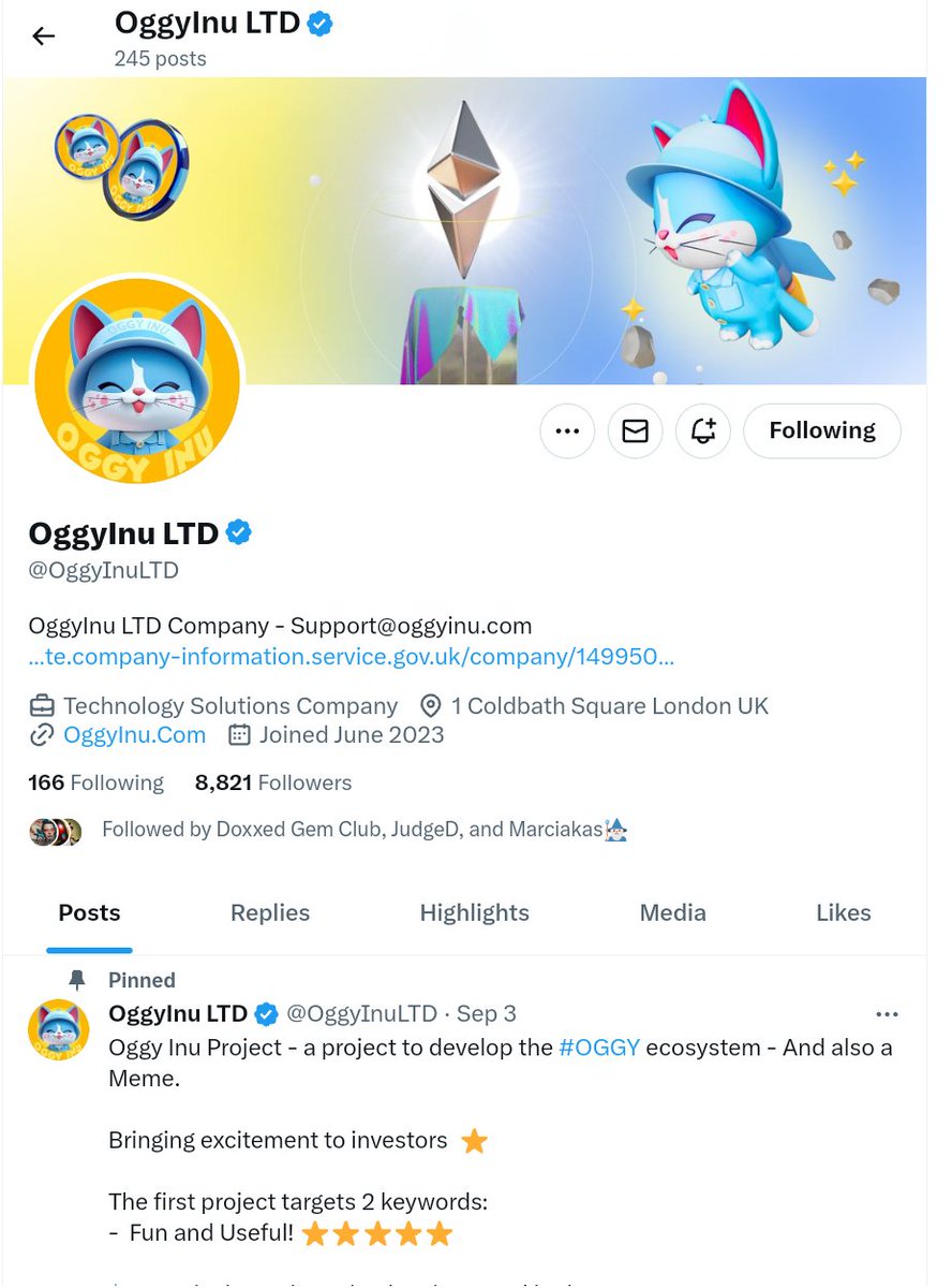 JohnDenver8968's tweet photo. @DoxxedChannel @OggyInuLTD Truly a GEM! Need a WL spot badly.. https://t.co/QR0pE4RiUx