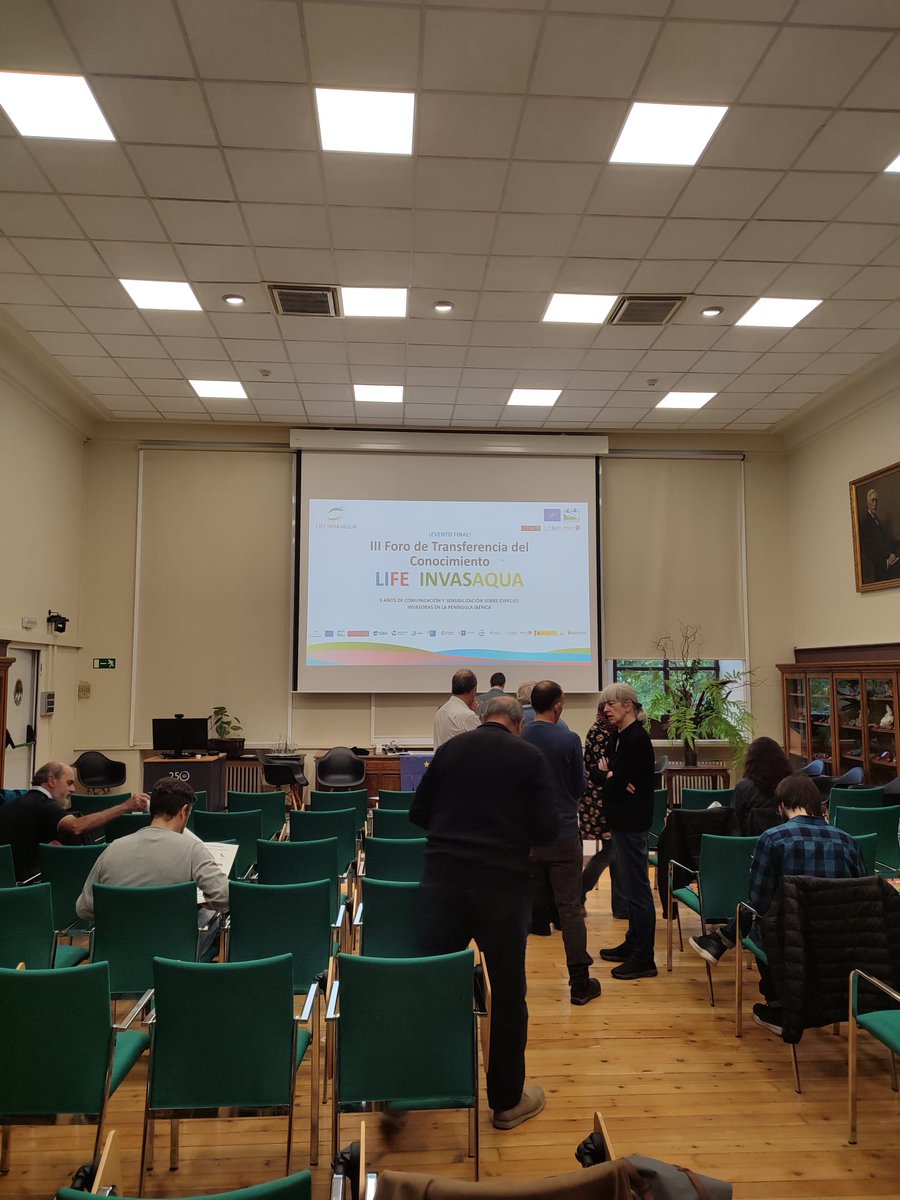LifeInvasaqua's tweet photo. ¡A punto de comenzar!

Cerramos proyecto en el @mncn_csic de #Madrid. 

¿Nos acomopañas? Haz click en el siguiente enlace streaming

https://t.co/UyNXZRugOj https://t.co/sue7xWbTUC