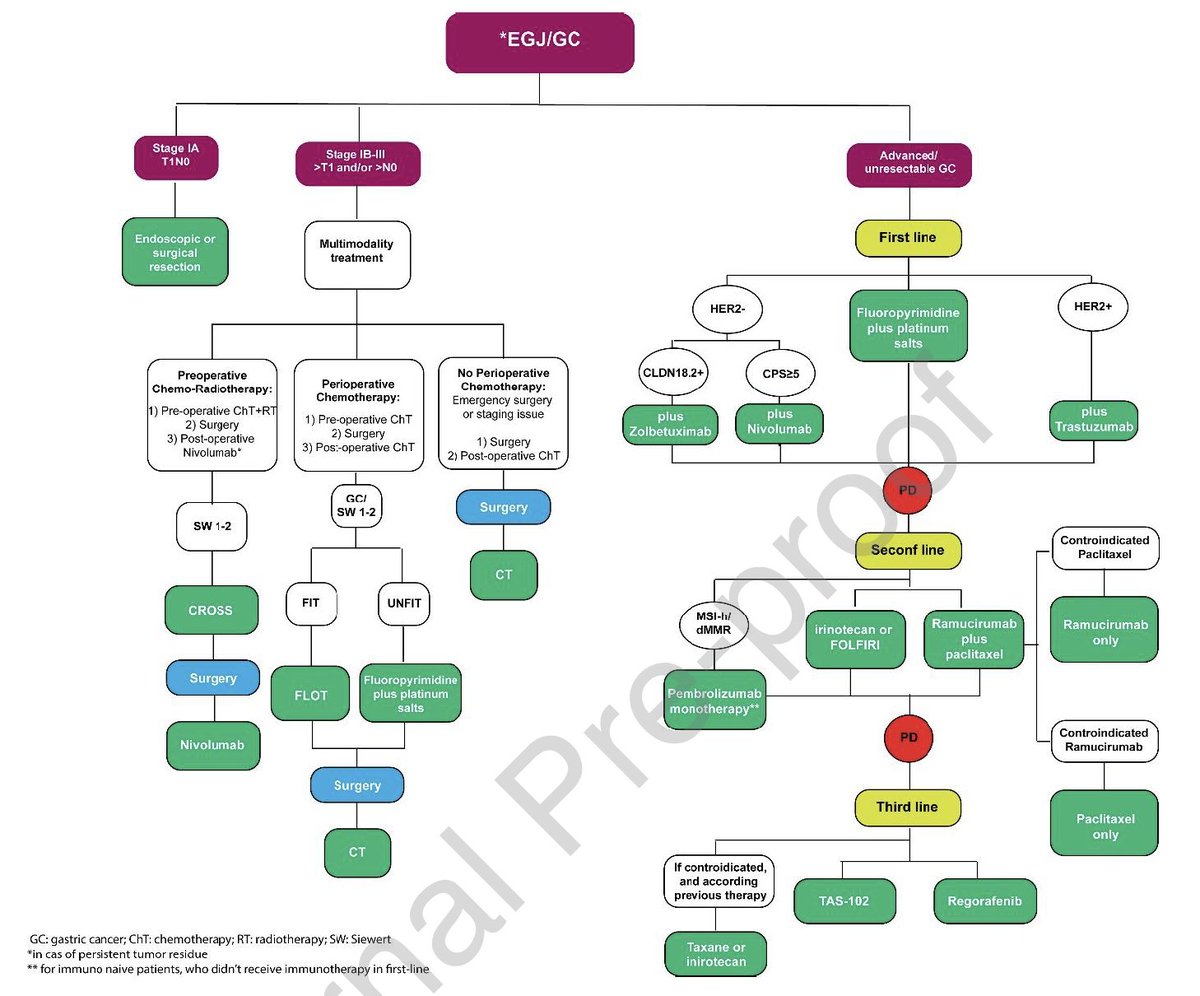 ArndtVogel's tweet photo. Treatment of gastric adenocarcinoma: a rapidly evolving landscape
European Journal of Cancer
https://t.co/YyJtYzEVAR
👏great summary on this evolving field
👉More testing, more options for 🎯💊
@myESMO @OncoAlert https://t.co/TIQ0OOW4LZ