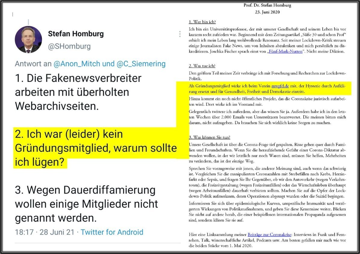 ZuckerZucker3's tweet image. Ach bezichtigt das #Gründungsmitglied oder Nichtgründungsmitglied (da kann man schnell durcheinander kommen) des #MWGFD Herr @SHomburg, wieder andere der Lüge.

1/2