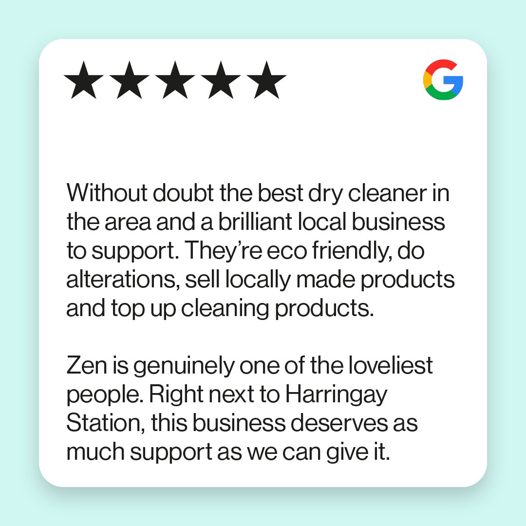 So grateful for lovely customer reviews like this one!

If you have a minute to leave us a review on Google, it would be much appreciated - it really helps us as a small, local business!