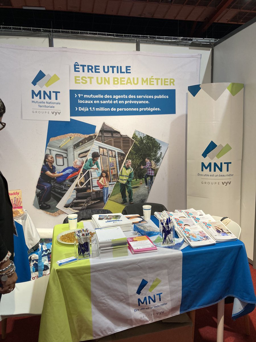 RabhaBenalla's tweet photo. La @MutOccitanie participe au #salondescommunesetdesterritoires  de l’Aude sur invitation de la @mutuelleMNT … l’occasion de présenter nos actions de #prévention et de valoriser l’implication de la @mutualite_fr dans la #prévention et la #promotionsante #teamut https://t.co/fOJS8Z7R0x