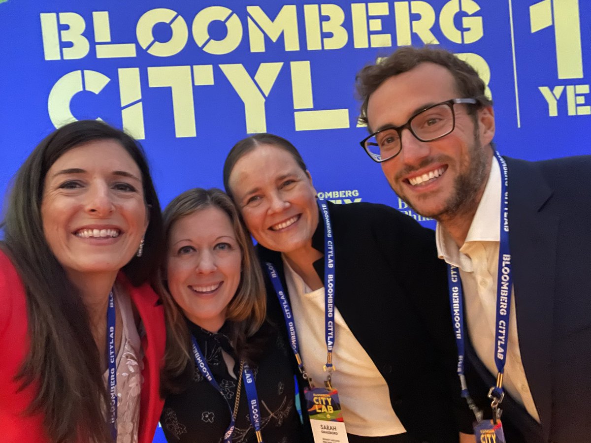 AmandaDaflos's tweet image. #CityLab day 2 was grounding and inspiring. With a wide range of topics featured - housing, affordability, joyful design, trust - happy to be w the worlds most thoughtful &amp;amp; thought provoking people &amp;amp; lucky to connect w new friends &amp;amp; old friends. @BloombergDotOrg  @AspenInstitute