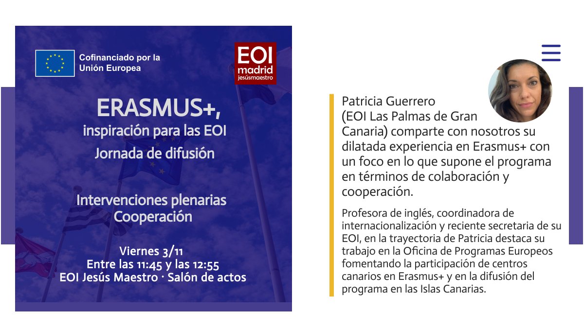 EOI Jesús Maestro tweet media