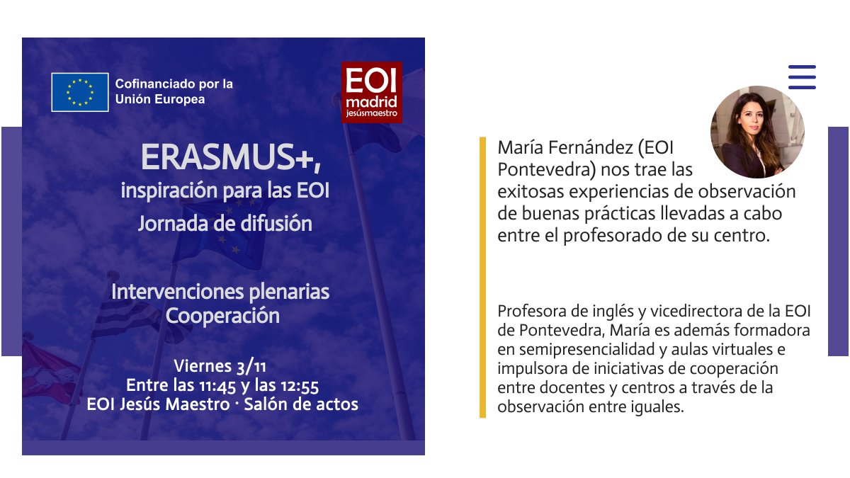 EOI Jesús Maestro tweet media