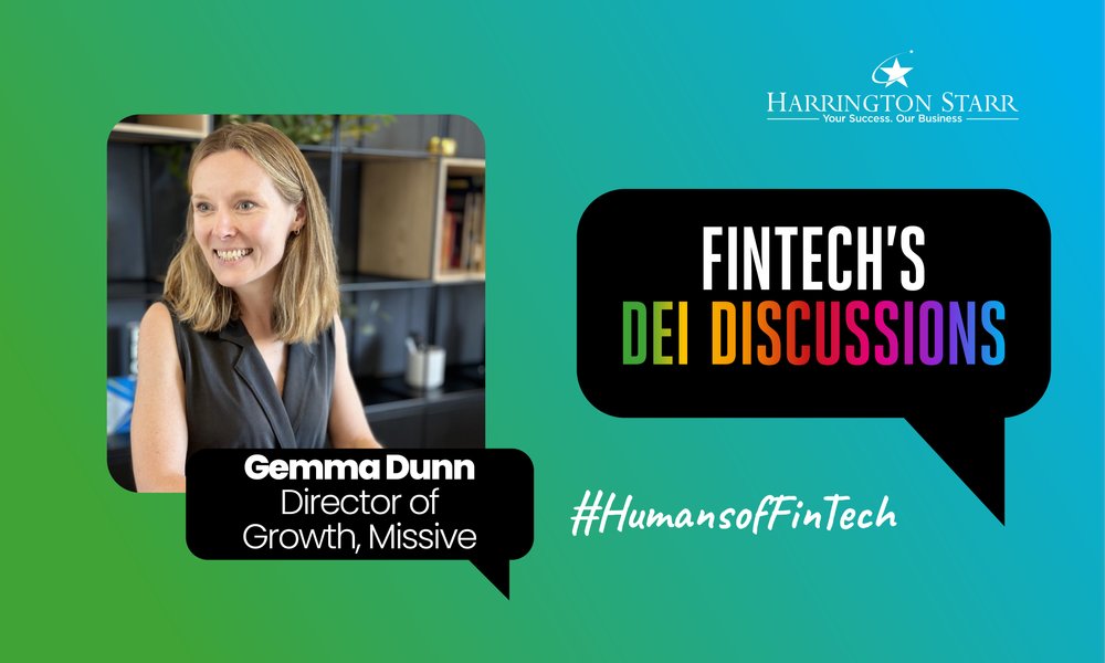 <a href="/Gemma_s_dunn/">Gemma Dunn</a> appeared on the latest episode of Harrington Starr’s Fintech’s DEI Discussions podcast.

She shares successful examples of global fintech companies advocating for diversity and encourages safe spaces for open conversations.

Check it out 👉 rb.gy/dkan9