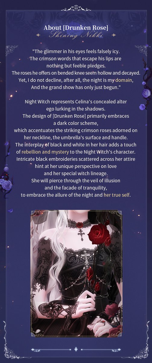ShiningNikki_SN's tweet photo. ✨Dream Reflection Inspiration✨
Click on the images below to unfold the inspiration behind the scenes - the mysteries between Celina and Night Witch.
>>>Download Game: https://t.co/M8cWFeXQyq
#ShiningNikki #DreamReflection https://t.co/RqnI1WmTQ9