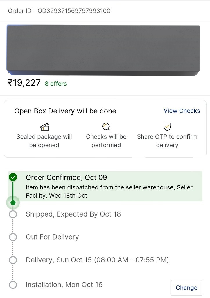 Gojirane's tweet photo. @flipkartsupport what kind of trash service do you provide to us? How can you not ramp up deliveries when you are well aware about your annual big sale. Called twice, no senior wants to connect. You can't make any excuses for delaying it twice. I need compensation for this. https://t.co/AErsnnpjiF