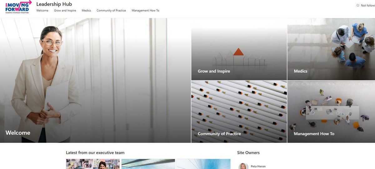UHMB_LOD's tweet photo. UHMB Medical leaders - take a look at the new Leadership Hub on the intranet. We've added a section specific to you to help you thrive in your leadership roles. #LeadershipMatters #MovingForwardsTogether https://t.co/L48UnjA2IG