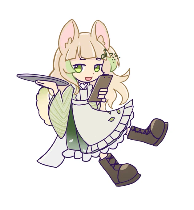本日のVtuberさん ぷよぷよ風イラスト化企画 わかなさんです! 