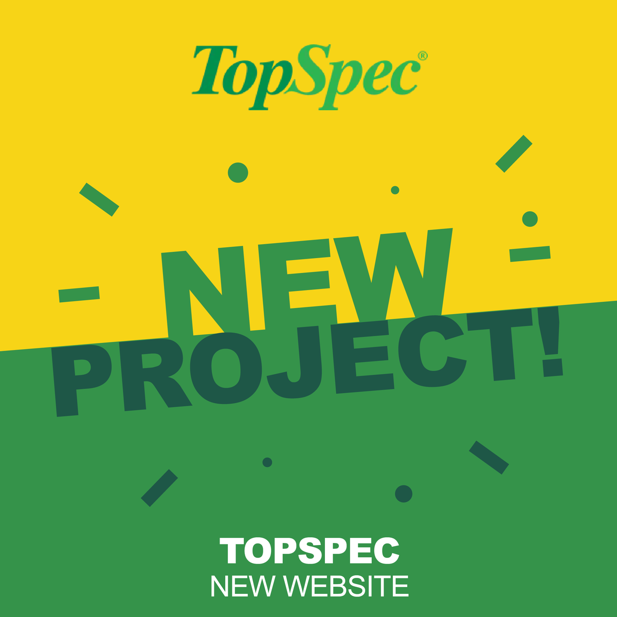 We're excited to announce that we'll be working with TopSpec again on a new and improved website! #webdesign #digital #design #agency