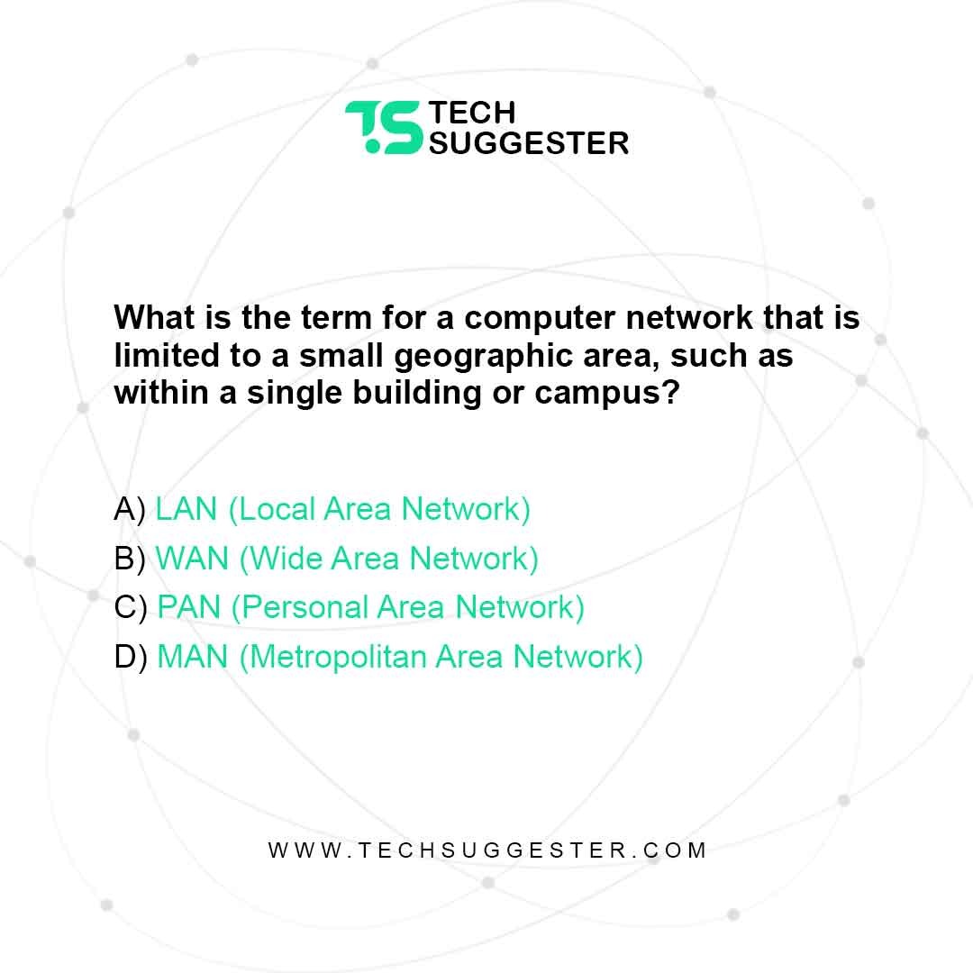 techsuggester's tweet image. 𝗖𝗿𝗮𝗻𝗸 𝘂𝗽 𝘆𝗼𝘂𝗿 𝘁𝗲𝗰𝗵 𝗸𝗻𝗼𝘄𝗹𝗲𝗱𝗴𝗲 𝘄𝗶𝘁𝗵 𝘁𝗵𝗶𝘀 𝗾𝘂𝗶𝗰𝗸 𝗾𝘂𝗶𝘇! 🧠
#TechSuggester #ITQuiz #NetworkingKnowledge #TechQuiz #LANvsWAN #GeekyQuiz #CampusNetworking #TechnologyTrivia #NetworkingBasics #ForYouPage