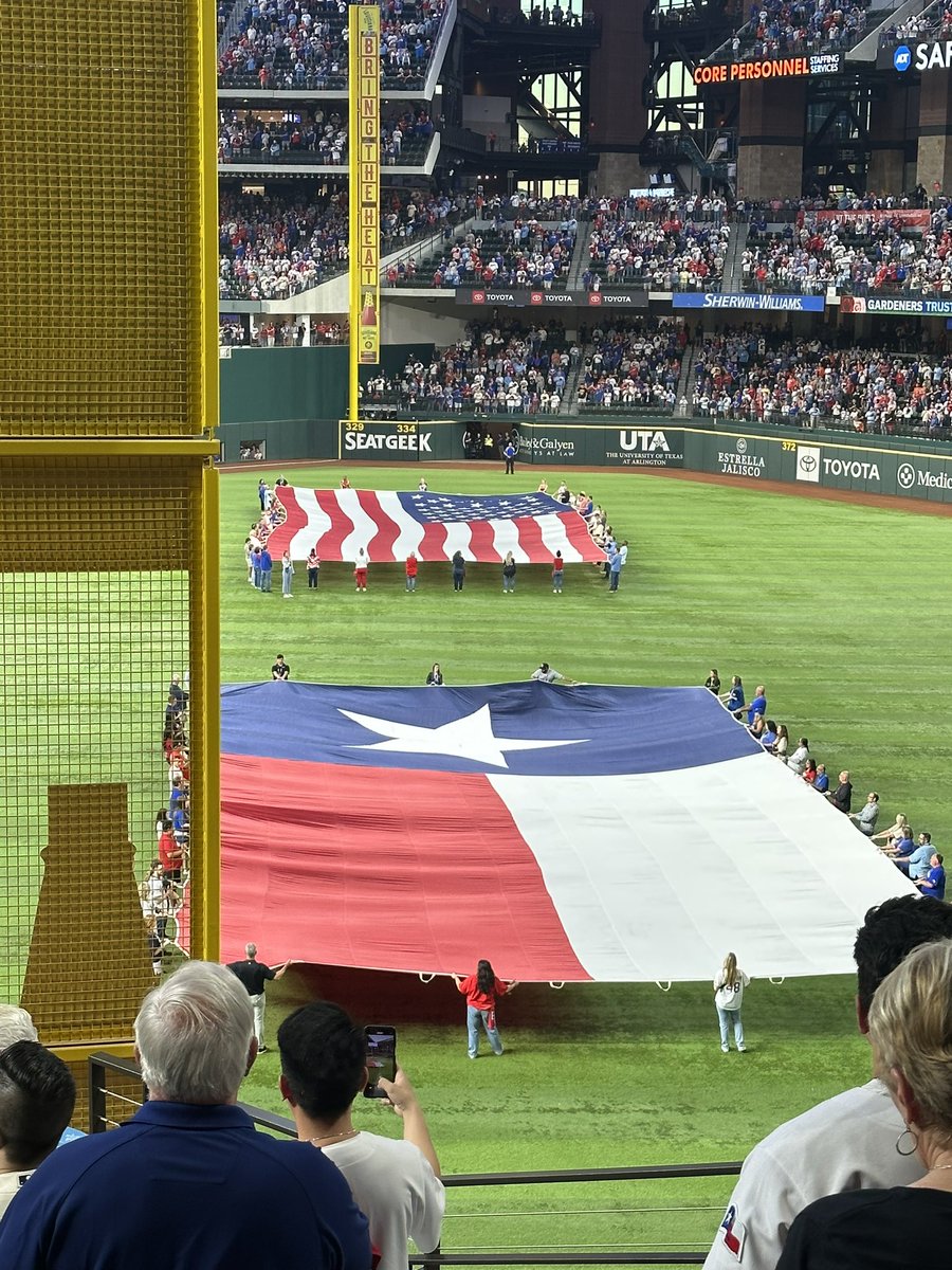 We didn’t win tonight, but we’ll shake it off and go for a win tomorrow!  Still a great evening with friends <a href="/SageUSAmerica/">Sage USA</a> <a href="/MicroAcctg/">MicroAccounting</a> #TexasRangers #GoRangers