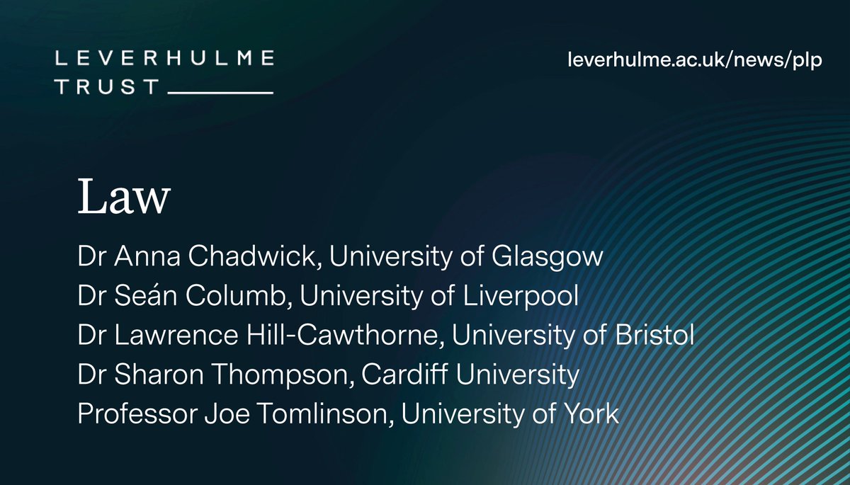 <a href="/UofGLaw/">UofG School of Law</a>  <a href="/ColumbSean/">Seán Columb</a>  @JoePTomlinson