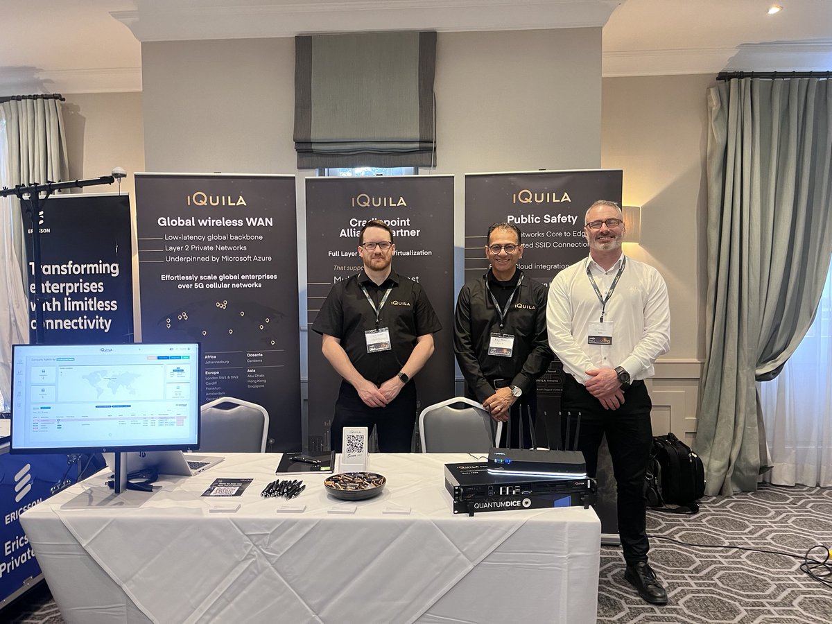 Yesterday was an incredible day at the Cradlepoint Partner Summit! Had the privilege of meeting with some amazing individuals. 

#CradlepointPartnerSummit