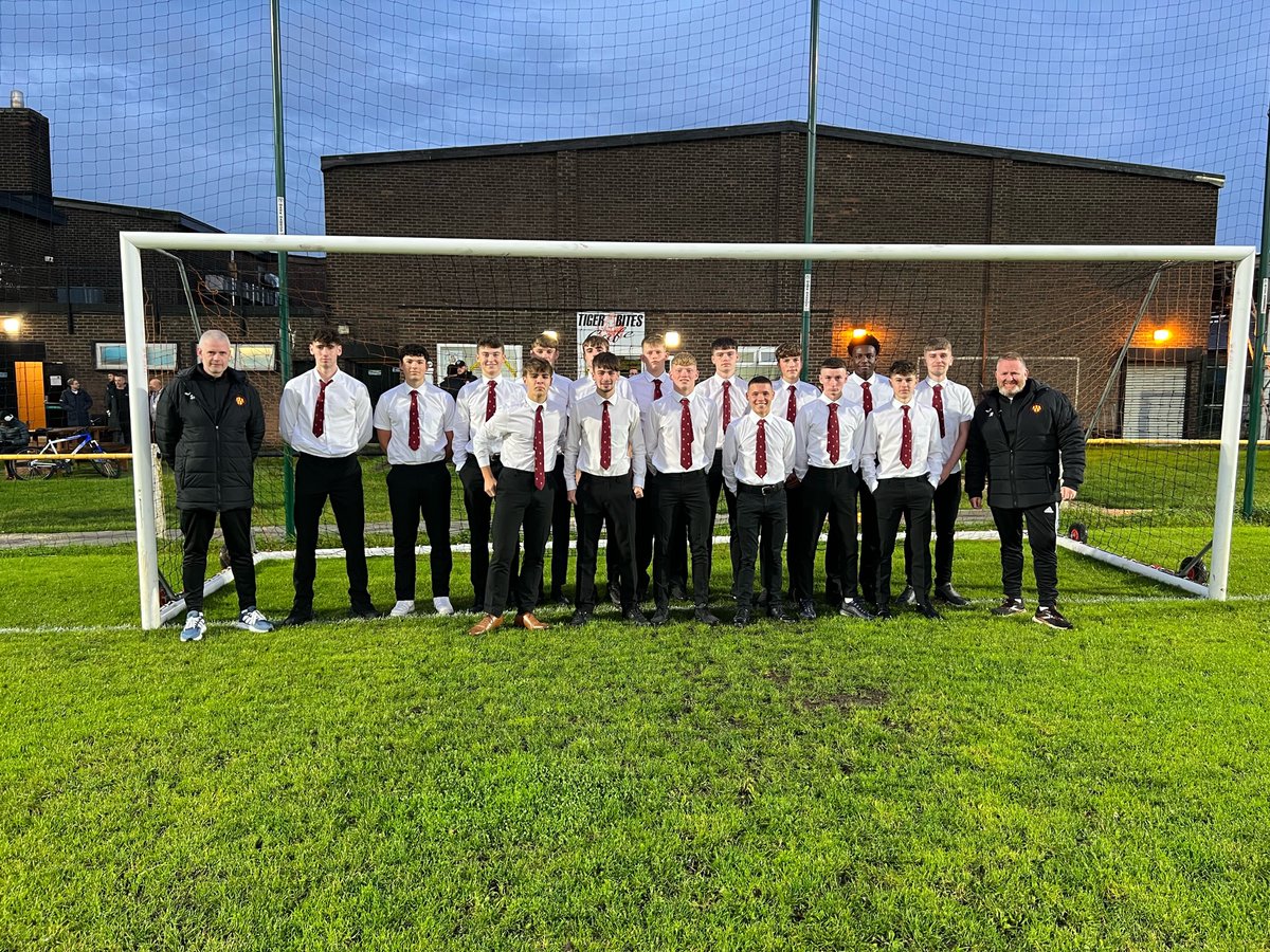 Our Under 18 boys team got their season off to a solid start with a 0-0 draw away to Cleveland on a wet and windy night. Their first game under the new coach, Joss Harbottle.