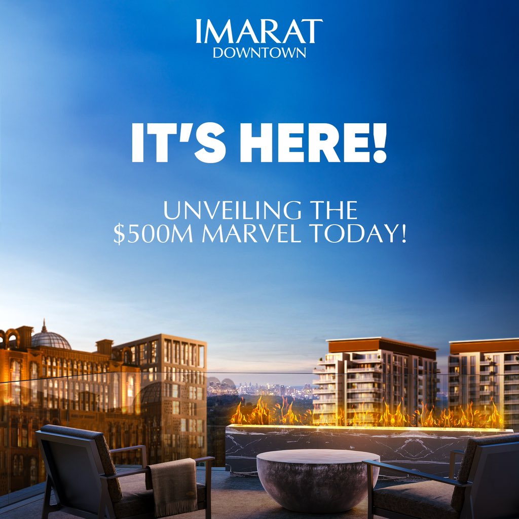 ImaratPK's tweet photo. A world of comfort and convenience– that's IMARAT Lifestyle!  Make it yours. 

Are you ready for the Grand Launch of IMARAT Downtown- a $500M project, all set for launch today ? ✨

#NewIslamabad #ImaratDowntown #GrandLaunch https://t.co/NauOAnYsDR