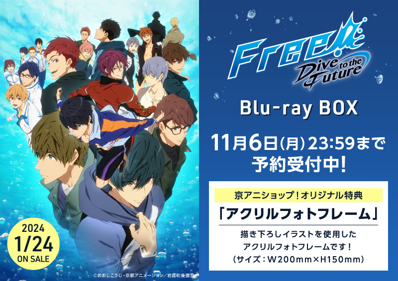 free!　フリー　TM　京アニショップ　特典　非売品　クリアファイル free! フリー TM 京アニショップ 特典 非売品 クリアファイル free