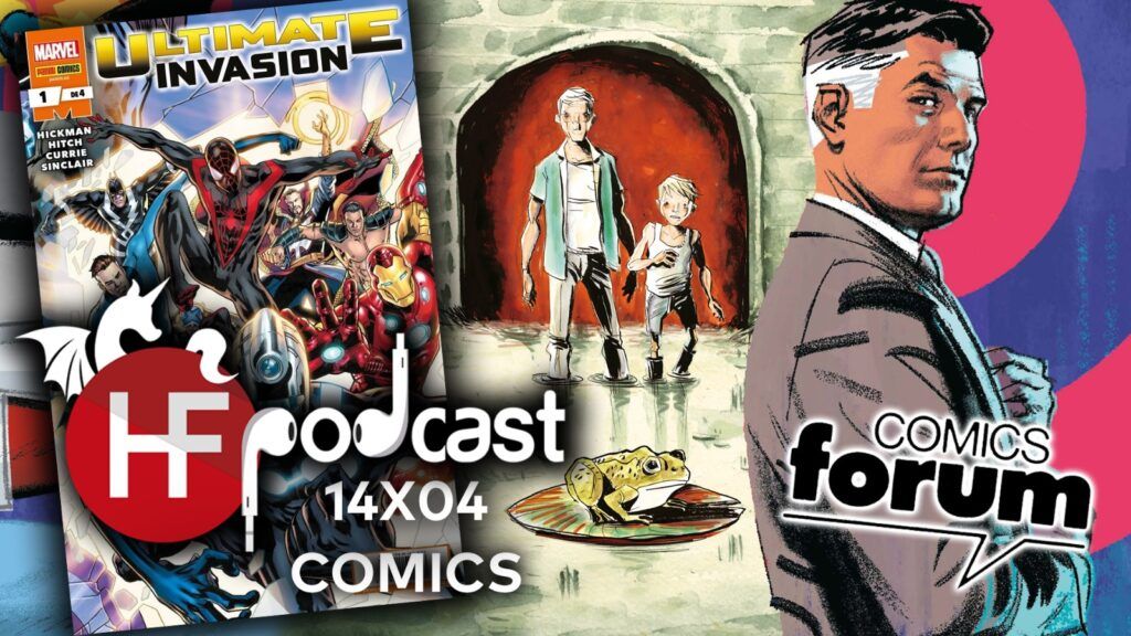 HelloFriki's tweet photo. HF 14×04 Cómics: Historia de Cómics Forum, Blanco Humano, Ultimate Invasion, Cazarranas… https://t.co/YTa9yrlMKl #blancohumano #cazarranas #cómic #cómicsforum #dcsos #hajimenoippo #manga #podcast #tokyourbanfighters #ultimateinvasion #w0rld33 https://t.co/0xvHZnK78J