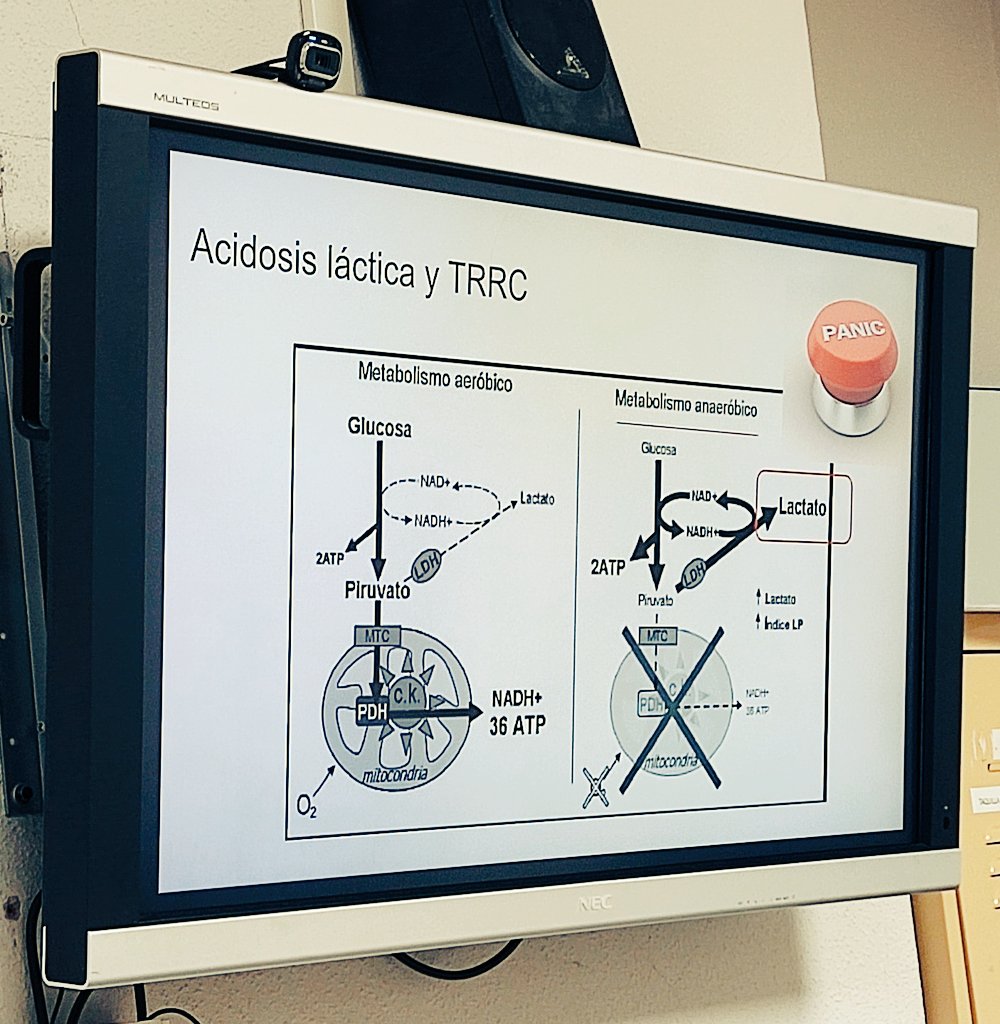 En nuestras sesiones de los miércoles,  esta semana hemos hablado de TRRC y Dialytrauma! Gran se sesión a cargo de <a href="/Aitziiaitzii/">Aitziber Santiago</a> 
<a href="/santiago_uci/">Servicio de Medicina Intensiva C.H.U.S.</a> #docencia #formacion #UCI